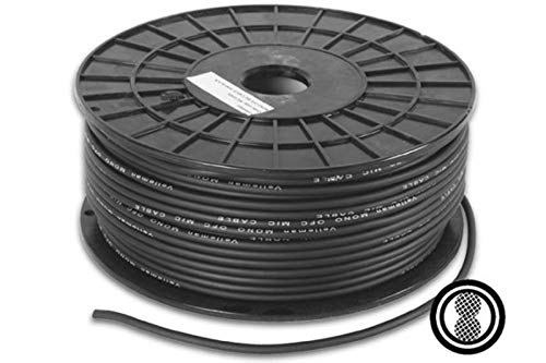 CONECTICPLUS Bobine de câble XLR Micro 2 x 0.34 mm - 100m Noir