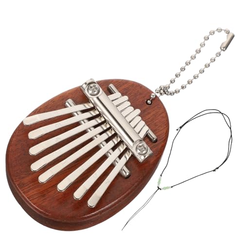 GLSTOY 木製鍵カリンバ ミニフィンガーピアノ 親指ピアノ 持ち運び便利 軽量設計 音色鮮明 初心者向け楽器