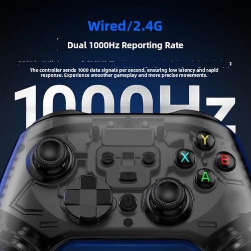Mando inalámbrico Hall Effect para jugar en Switch, PC o móvil en casa 3