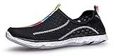 Zhuanglin Women's Quick Drying Aqua Water Shoes Size 8 B(M) US Black,Black,8 B(M) US