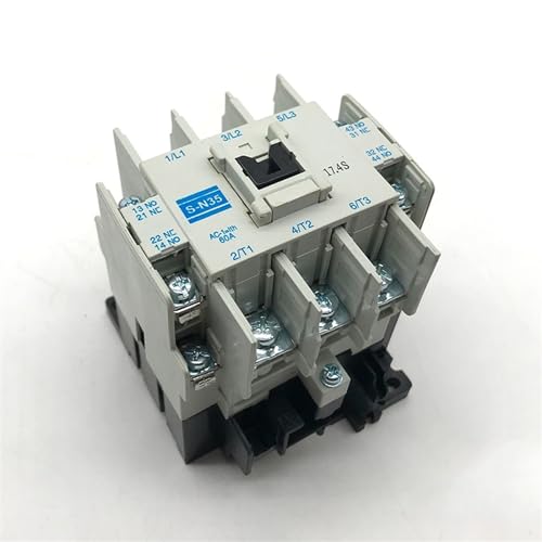 Contactor de CA S-N35 con bobina de 110V para garantizar una conmutación eléctrica segura y estable