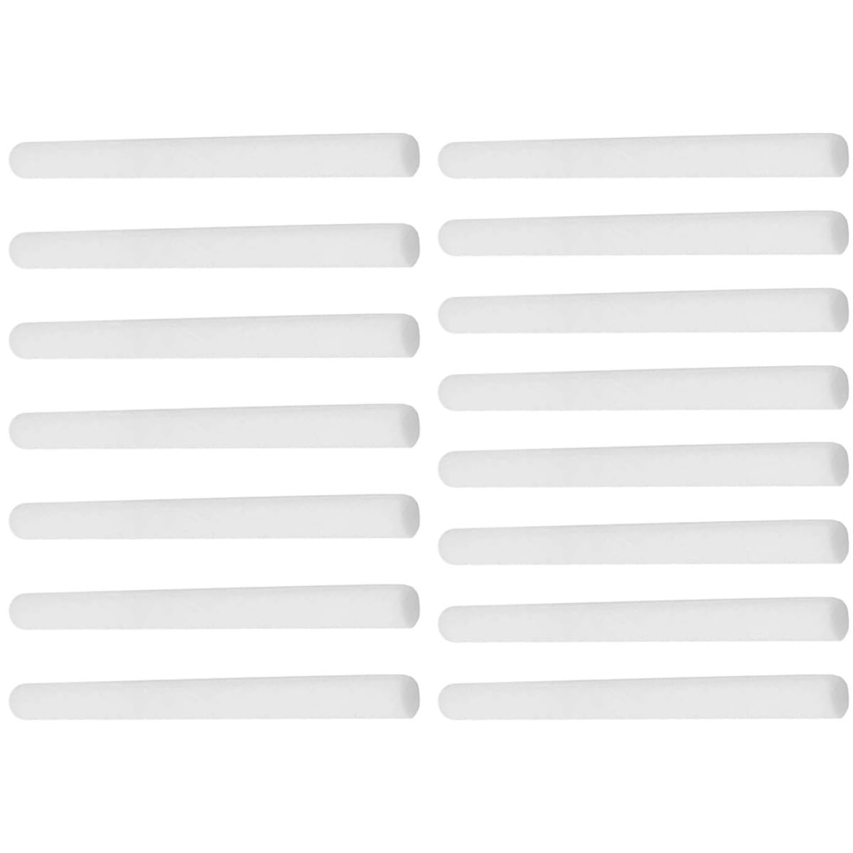 VICASKY 15 Bâtonnets Diffuseurs D'arômes en Coton Absorbant, Volatils Remplaçables, Compatibles Parfums et Solvants Aqueux, pour Diffuseur de Parfum D'ambiance Maison et Bureau