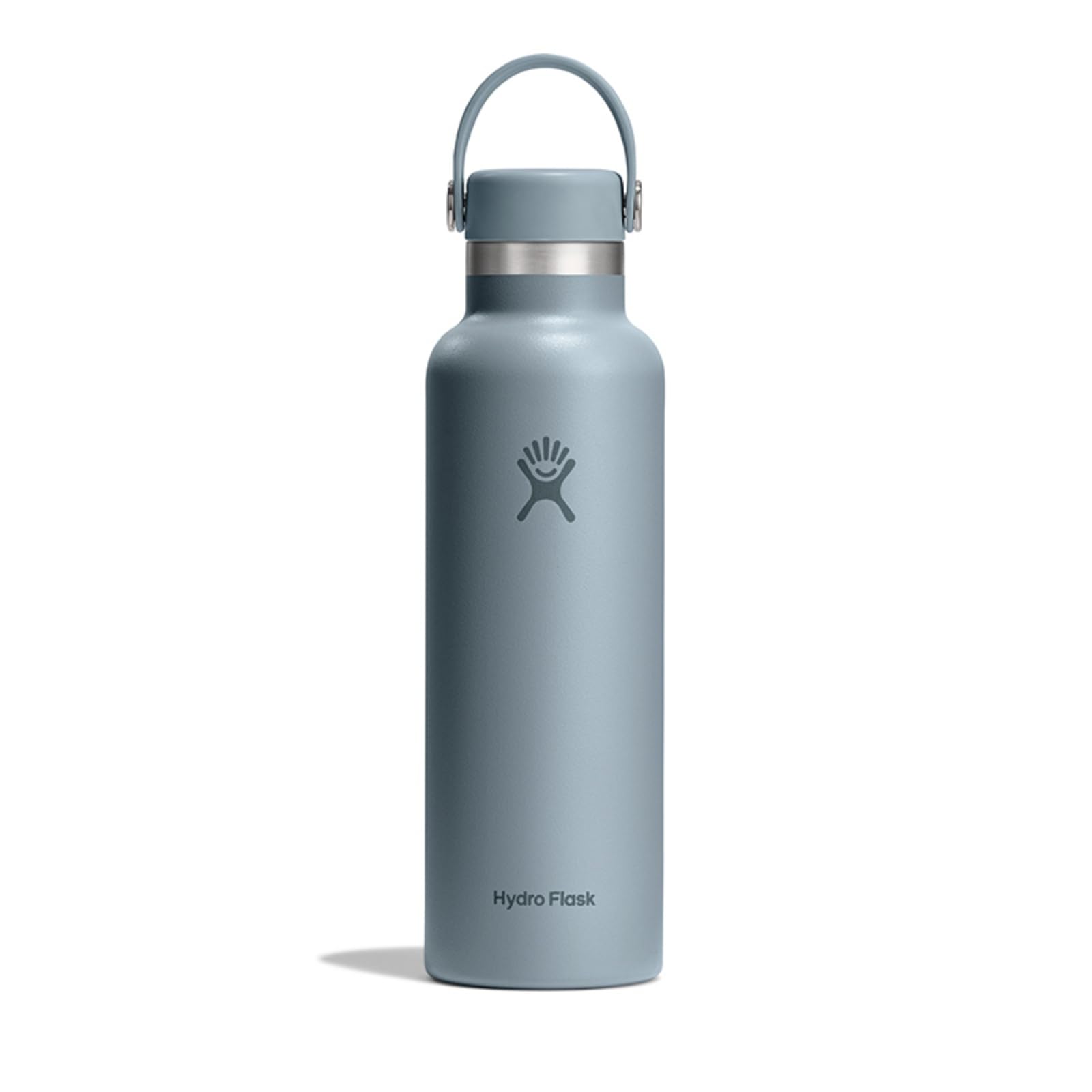 Hydro Flask Water Bottle - Insulated Stainless Steel - Non Spill, Leakproof in 21 Oz Shale Gray