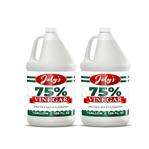 Joly's Concentrated 75% Vinegar - 1 Gallon