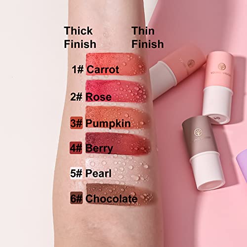 YOUNG-VISION-Cream-Contour-Sticks-Collection4-Colors-for-Face-Blush-Bronzer-and-Highlighter-Makeup-Blendable-Lightweight