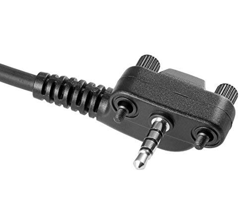 Compact Speaker Mic with Reinforced Cable for Motorola Vertex Radios VX-180 VX-210 VX-410 VX-424 VX-231 VX-261 VX-264 VX-351 VX-354 VX-451 VX-454 VX-459 EVX-531 EVX-534 539, Shoulder Microphone - Thumbnail 4