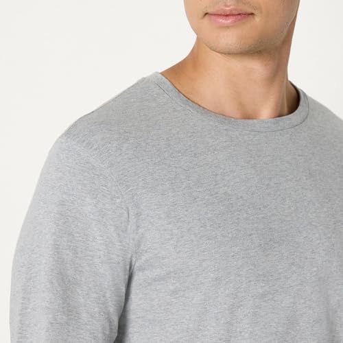 Image of Amazon Essentials Men's Slim Fit Crewneck Undershirts, Pack of 6