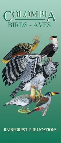 Colombia Bird Guide (Laminated Foldout Pocket Guide, English and Spanish Edition)