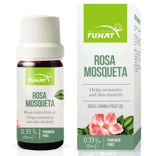 Funat Aceite de Rosa Mosqueta Rose Hip Seed Oil. A natural oil is a natural oil rich in emollient components, which makes it a very nutritious and moisturizing product for better skin experience.