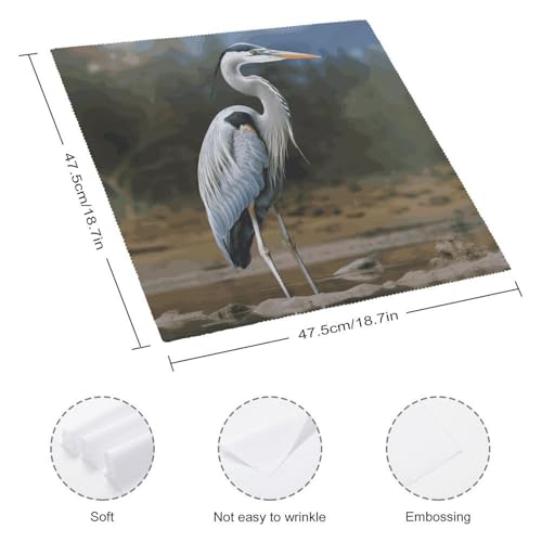 Servilletas de Tela Cuadradas 18x18 Pulgadas Pack 2 miniatura 2