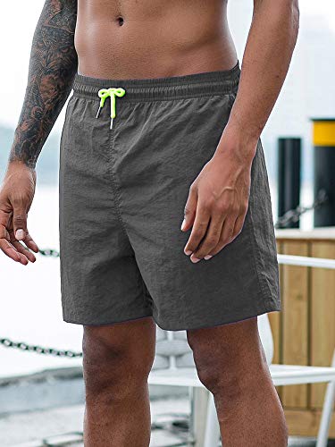 Andoer Calças esportivas masculinas verão quadril fitness running roupas esportivas com cinto de gra