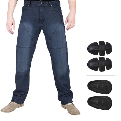 Juicy Trendz Motorcycle Jeans with Safety Pads