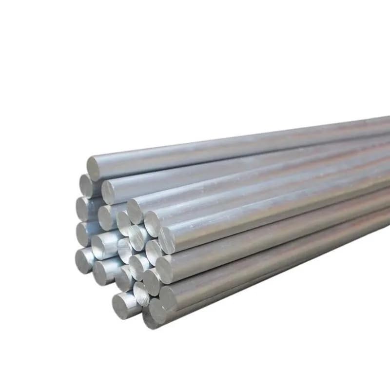 7075 Aluminium-Rundstange Massiv – Superhart, Durchmesser 12 Mm, Länge 500 Mm, Für Drehteile & Handwerk