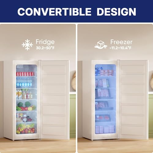 Upstreman 7 cu ft Convertible Freezer