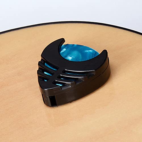 ARTIBETTER 50Pcs Palhetas Titular Caixas de Plástico Auto- Adesivo Saco de Guitarra Picaretas Plectr