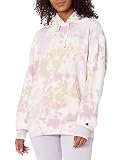 Champion womens Champion Women's Sunwash Lightweight Fleece Hoodie, Left Chest Script Hooded Sweatsh