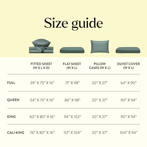 Miracle Made Extra Luxe Cool-to-The-Touch Pillowcase Set, 2-Piece – Soft, Breathable, Silver-Treated Cotton Covers – King/Cali King Size, Sage Green by Miracle Made - Used condition - Image 6