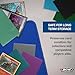 BCW Elite2 Glossy Card Sleeves – White |100ct | Crystal-Clear Front | Textured Back | Fits 2.5