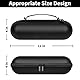 Hart Tasche Hülle Etui kompatibel mit Beats Pill Bluetooth-Lautsprecher und tragbarem drahtlosem Ladegerät, 2024 Neu für Beats Pill Zubehör Aufbewahrungs-Reisetasche - nur Koffer (Schwarz)