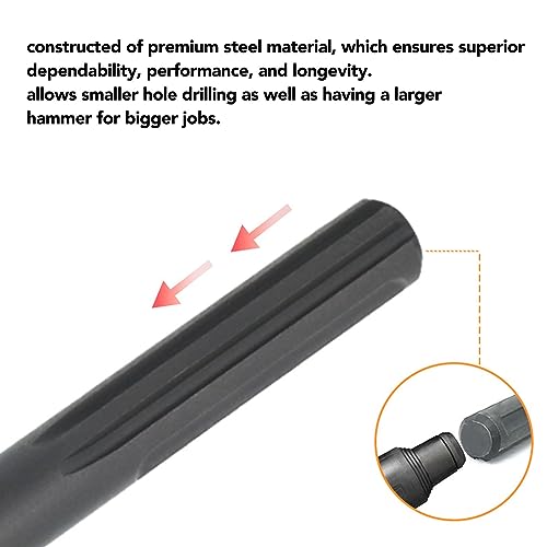 Portabrocas Arbor Max a Plus de acero de alta dureza para conversion de vastago 8