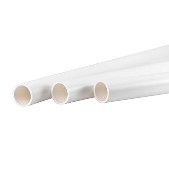 MECCANIXITY PVC Rigid Round Pipe 13/16
