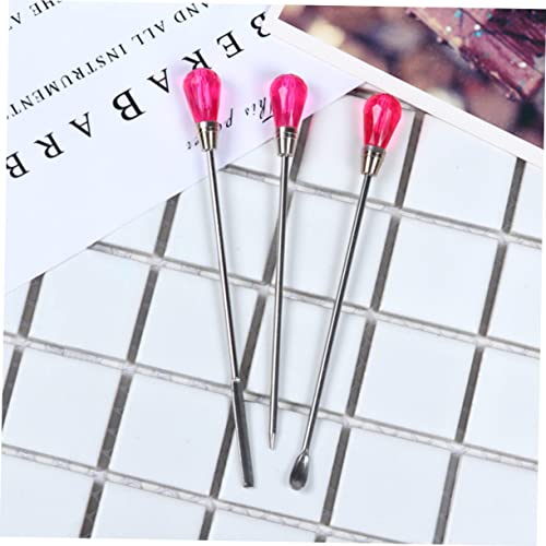 2 piezas palitos mezcladores para uñas y gel miniatura 6