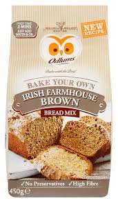 Odlums Quick Bread Farmhouse Brown 450g (Pack of 2)