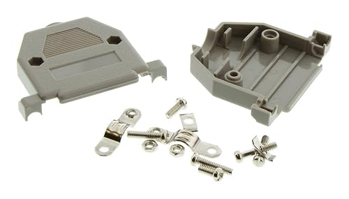 D SUB HOUSING, 180DEG, SZ DB, ABS, D Sub Backshells (40-9725H) Pack of 1