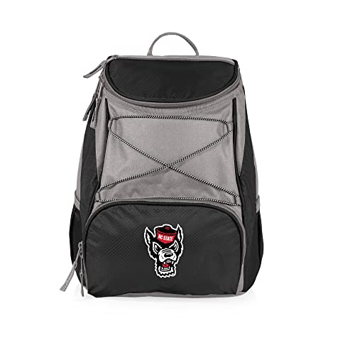 NCAA North Carolina State Wolfpack PTX Insulated Backpack Cooler, Black