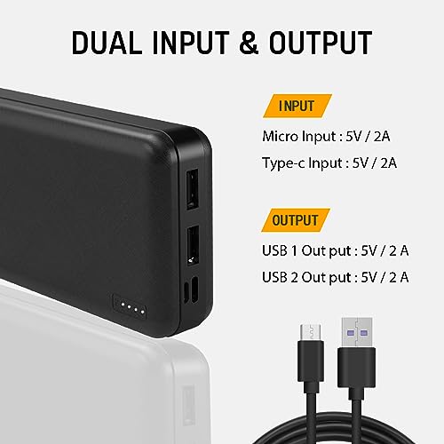 Whsahans 5V 2A 20000Mah Heated Vest Heated Jacket Battery Pack Power Bank Rechargeable Battery For For Heated Vests Heated Jackets Heated Hoodies For Men Women thumb #6