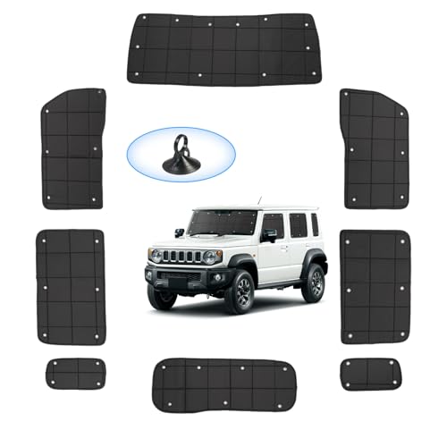 AUTO SPEC �X�Y�L �W���j�[ �m�}�h JC74 �T���V�F�[�h 1�䕪 �i�q�� �S���p �z�Ճ^�C�v JIMNY Nomade 2025�N4��~���s �W���j�[ JC74W �}���`�T���V�F�[�h �܂��ݎ� �Ռ��V�F�[�h �v���C�o�V�[�ی� ����h�~�΍� ��