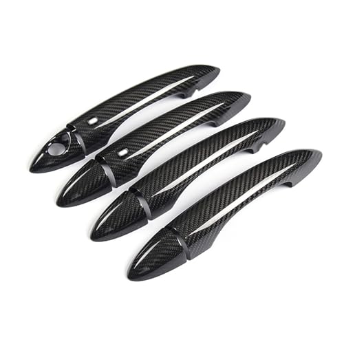 Coque de poignée de porte Alfa Romeo Giulia Stelvio finition carbone luxe