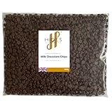 Hides Fine Foods - Milk Chocolate Chips -500g - GMO - Free - Suitable for Vegetarians - Baking - Desserts - Cookies - Ganache - Muffins - Cakesicles - Cakes - Cupcakes -Tempering - Chocolate Mocha