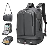 Sea choice Mochila Viaje Cabina Avion Bolsa de Cabina de 33L Equipaje de Mano de Compartimento para Portátil de 16' Mochila de Senderismo con Sistema Antirrobo Ideal para Negocios Escuela Ligera
