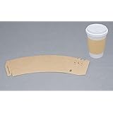 水野産業 カップスリーブ 8・12オンス共用 (100本入) 全長×高さ(mm)280×68 3段階に調節可能 お洒落で熱くなりにくい紙コップにチェンジ 業務用 XKT8301