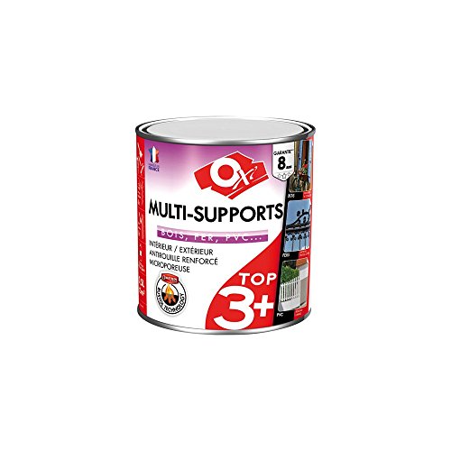 Oxi TOP.5LA Peinture top 3 métaux bois 500 ml Bleu Lavande