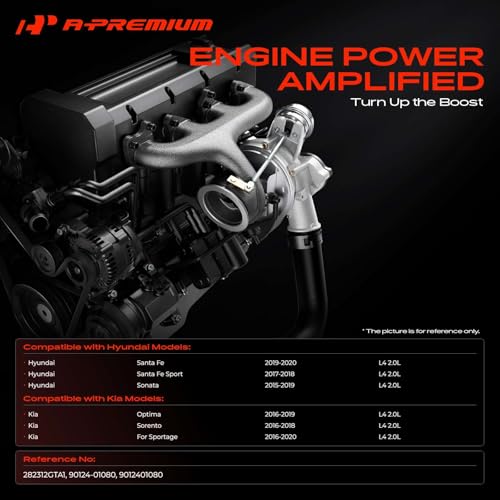 A-Premium TD04HL6 Turbocharger Kit for Hyundai and Kia 2.0L Turbo - Image 3