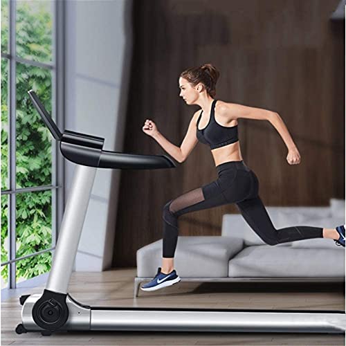 Image of Treadmill Treadmills for Home with LCD and Grips Motorized Running Walking Jogging Exercise Fitness Machine Trainer Equipment for Home Gym Office