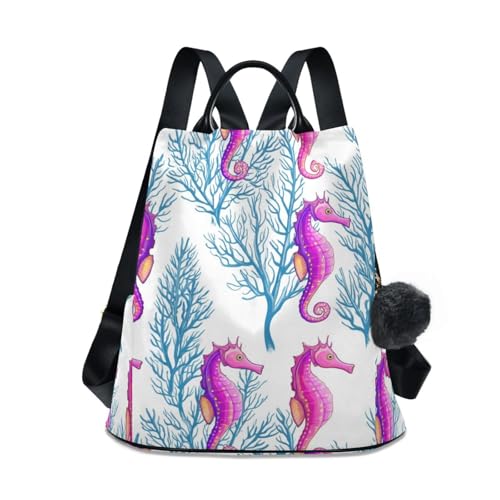 Sac de jour imprimé 17L fonctionnel et sac à dos antivol élégant pour femme active