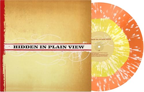 Hidden In Plain View [Yellow In Orange w/ White Splatter]