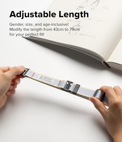 Image of Ringke Lanyard Design Strap Lettering Shoulder Neck Hand Wrist Designed for Cell Phone Cases, Keys, Cameras & ID QuikCatch Lanyard Adjustable String