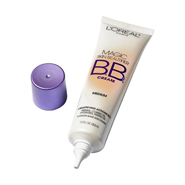 LOreal-Paris-Makeup-Magic-Skin-Beautifier-BB-Cream-Tinted-Moisturizer-Face-Makeup-Medium-1-fl-oz L'Oréal Paris Makeup Magic Skin Beautifier BB Cream Tinted Moisturizer, Medium, 1 fl oz, 1 Count