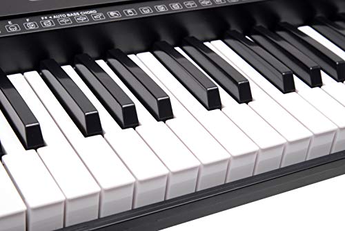 JUAREZ Octavé JRK661 61-Key Electronic Keyboard Piano with LED Display | Adapter | Key Note Stickers | Mic |Music Sheet Stand | 255 Rhythms | 255 Timbres | 24 Demos | 8 Percussions (Image - 4)