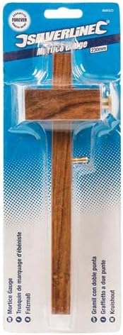 Silverline 868503 Mortice Gauge,brown, 230 mm