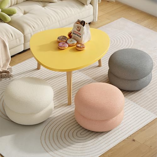 Tabouret de coiffeuse compact pour petit espace et repose-pieds