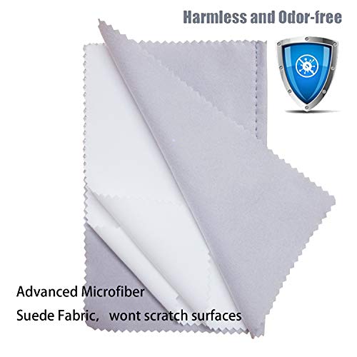 3Pcs Jewelry Polishing Cleaning Cloth Pure Cotton Multi-Layer Double-Sided For Platinum Jewelry, Gold, Silver, Keep Jewelry Clean And Shiny, Friendly #TOP2