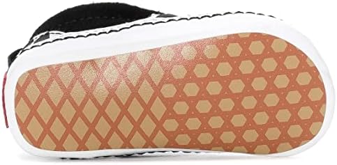 Vans Infant Slip-On V Crib Sneakers (Checkered Black/True White, 1) | Image 6