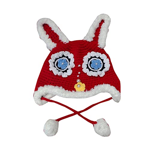 Bonnets tricotés avec cornes et oreilles : le cadeau d'hiver idéal
