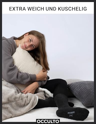 Occulto Herren & Damen Bambus Winter Socken 5er Pack (Modell: Mika) – Bild 6