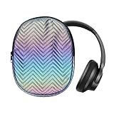 kwmobile Headphone Case for Anker Soundcore Q20i - Pouch for Over Ear Headphones - Headset Travel Bag - 22.5 x 18.5 cm - Multicolor